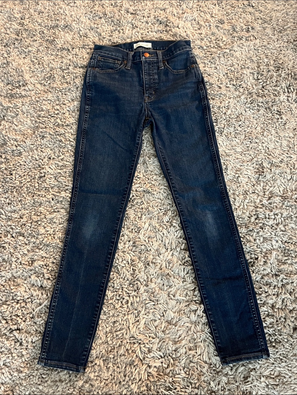 Madewell Indigo High-Rise Skinny Jeans